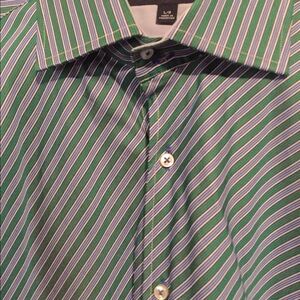 Men's Tommy Hilfiger button down dress shirt mint